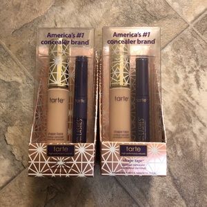 Tarte shape tape with mascara